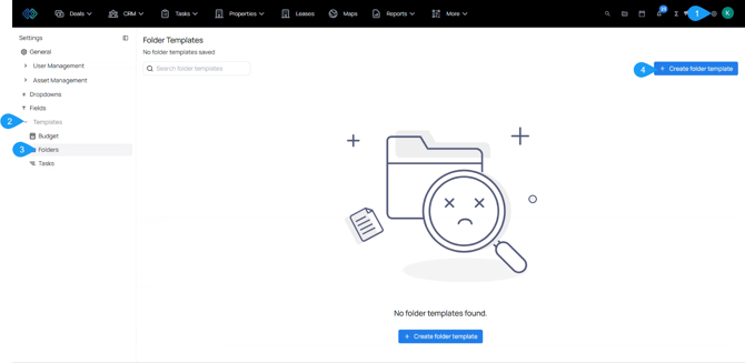Create Folder Template