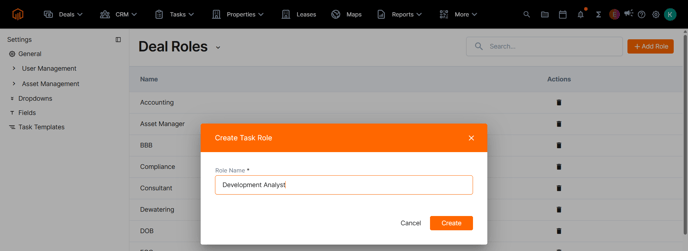 Create Task Role