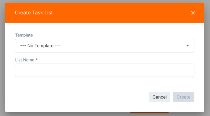 Create a Task List