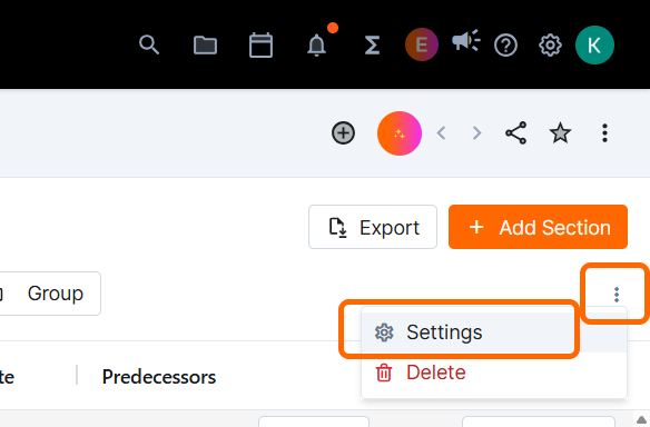 Task Settings
