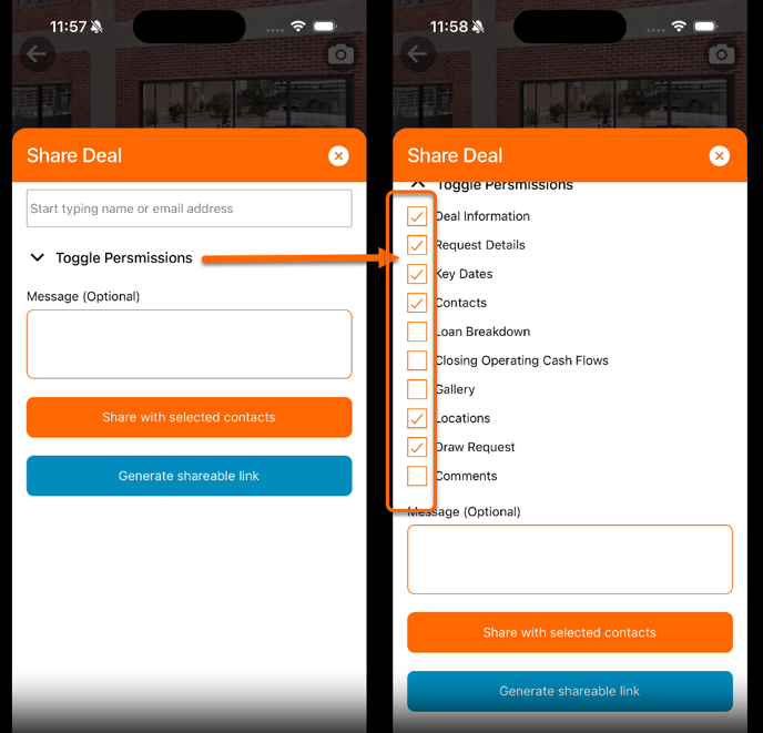 Toggle Permissions