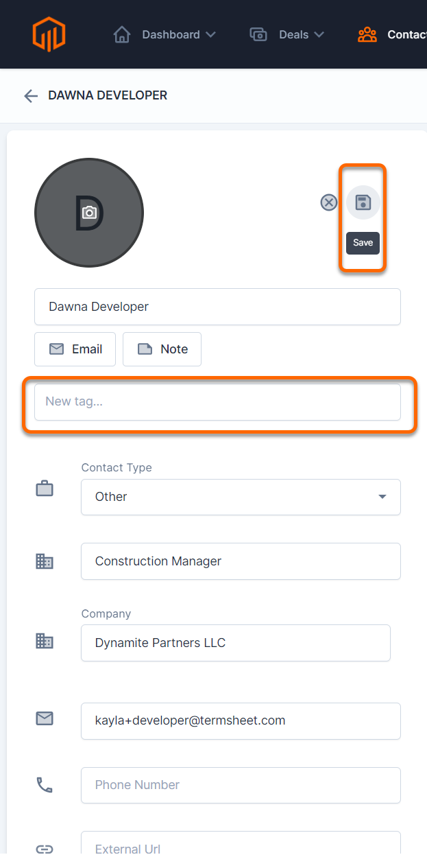 add tags