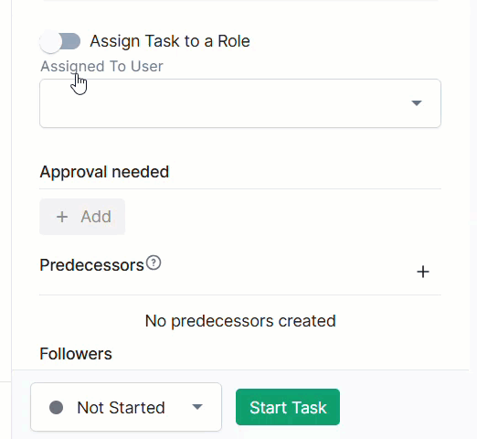 assign to user or roles