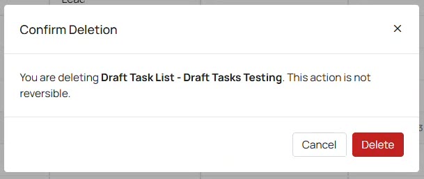 discard draft