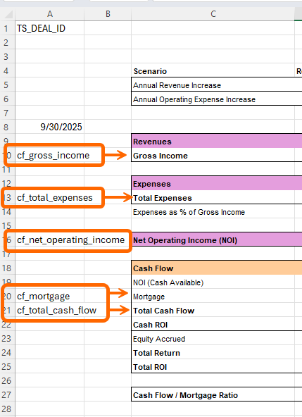 excel add in- add fields