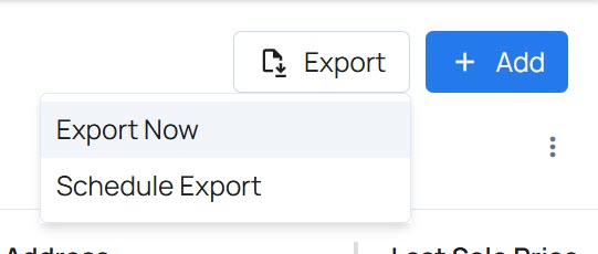 export objects