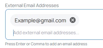 external email tile