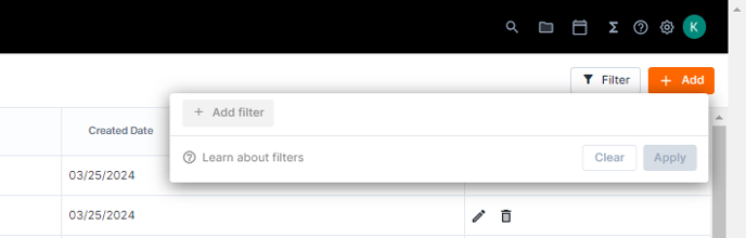new filters