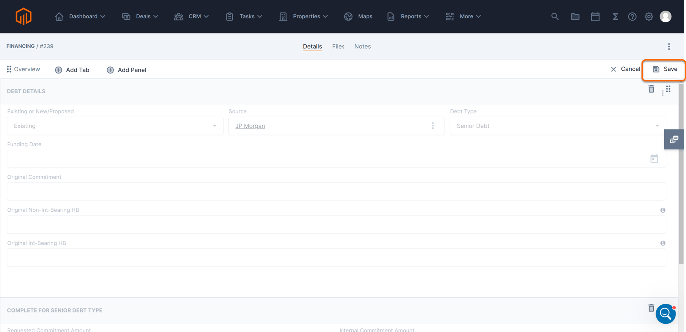 Save Layout Add or Edit Custom Object Layout Templates