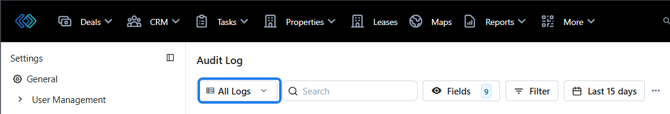 settings-audit-view-selector