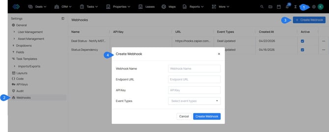 webhooks